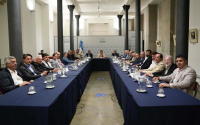 Reunión de trabajo en el Congreso de la Nación, por un aporte voluntario y no obligatorio